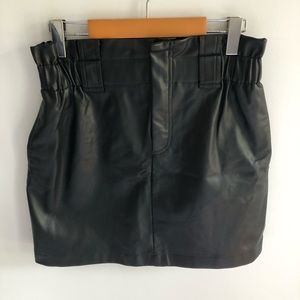 Leather skirt